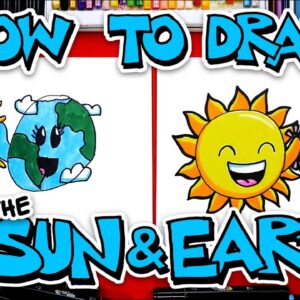 How To Draw Earth And Sun High-Five