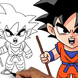 How To Draw Goku | Dragon Ball Z