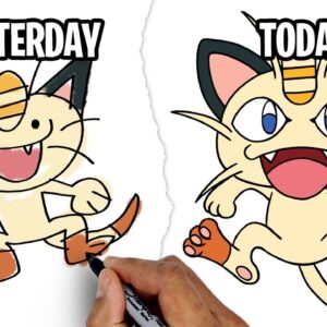 How To Draw Meowth | Pokemon