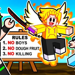 TOXIC Girl Group Had RULES, So I BROKE THEM ALL! (Roblox Blox Fruit)