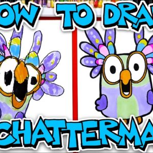 How To Draw Chattermax From Bluey
