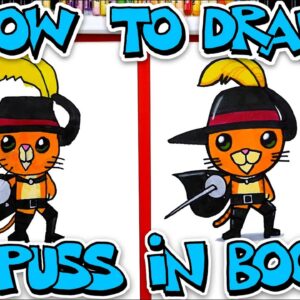 How To Draw Puss In Boots
