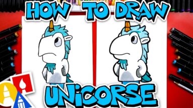How To Draw Unicorse From Bluey