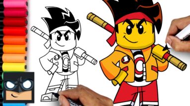 How To Draw Monkie Kid | LEGO